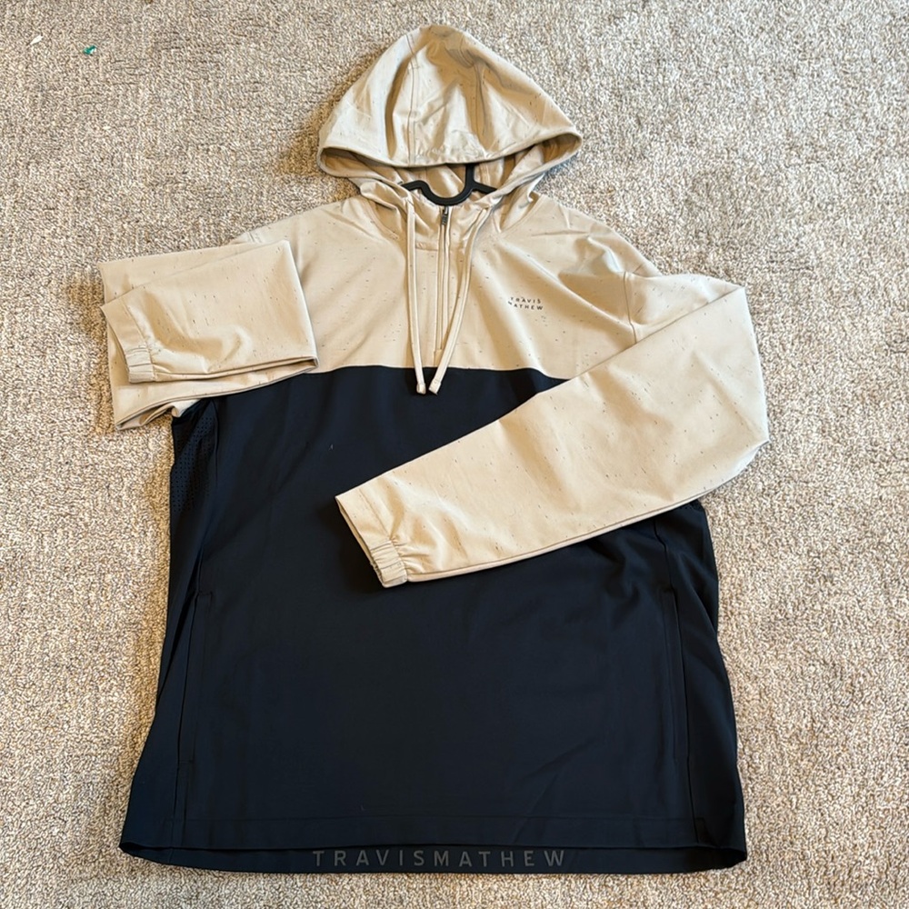 Travis Mathew Hooded Quarter Zip